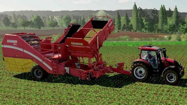 Мод «Root Harvester Pack Grimme SE 260» для Farming Simulator 2019