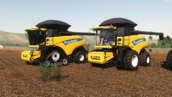 Мод «New Holland CR EVO Series» для Farming Simulator 2019
