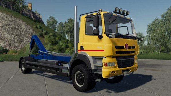 Мод «Tatra Phoenix T158 Hooklift» для Farming Simulator 2019