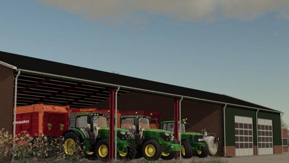 Мод «Machineshed With Workshop» для Farming Simulator 2019