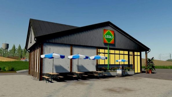 Мод «Mini Supermarket» для Farming Simulator 2019