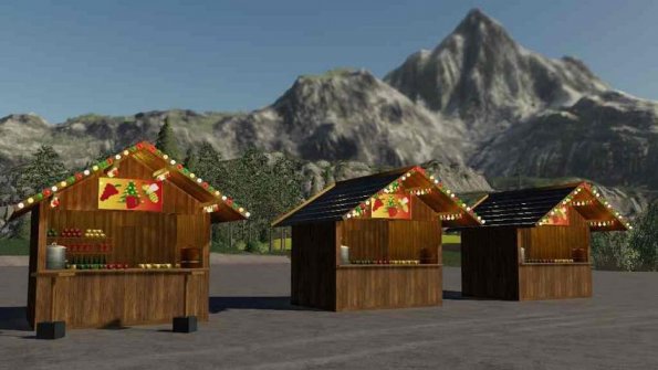Мод «Christmas Market Mulled Wine» для Farming Simulator 2019