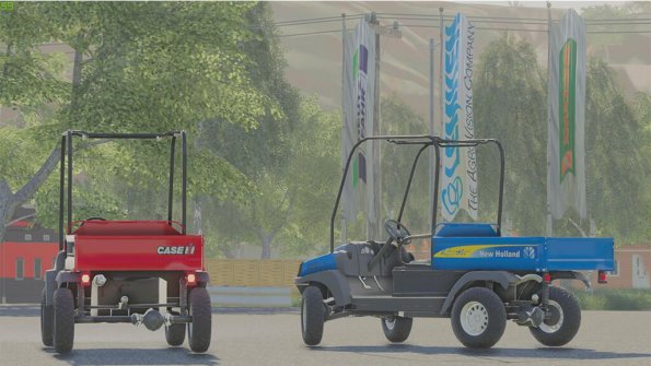 Мод «NewHolland 120 Car» для Farming Simulator 2019