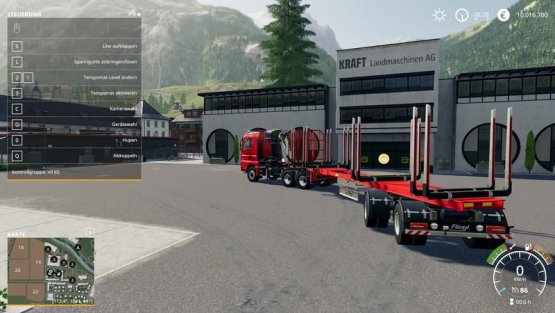 Мод «Forestry semi trailers» для Farming Simulator 2019