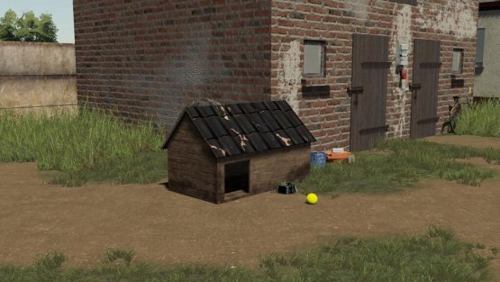 Мод «Wooden Dog House» для Farming Simulator 2019
