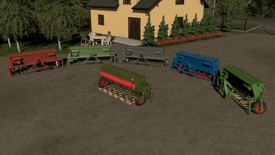 Мод «Amazone D1» для Farming Simulator 2019