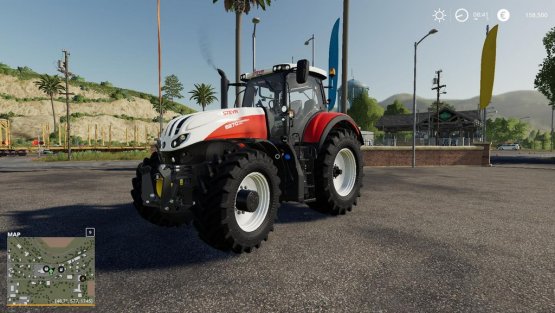 Мод «Steyr Terrus CVT with adapted sound» для Farming Simulator 2019