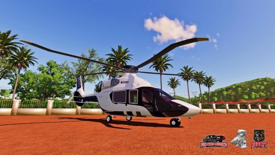 Мод «Airbus Helicopter H160» для Farming Simulator 2019
