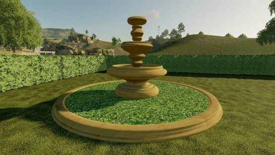 Мод «Marble Fountain» для Farming Simulator 2019