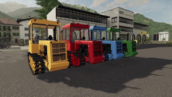 Мод «ДТ-75 МЛ Multicolor» для Farming Simulator 2019