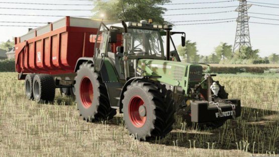 Мод «Fendt 515C Favorit Powershift» для Farming Simulator 2019