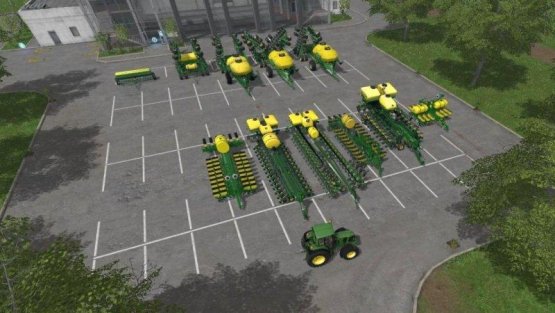 Мод «John Deere tools pack» для Farming Simulator 2017