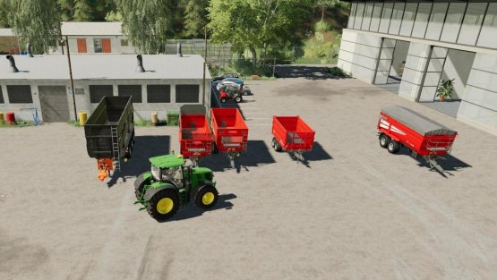 Мод «Trailer Pack FSPT» для Farming Simulator 2019