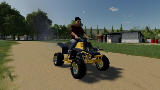 Мод «Yamaha Banshee ATV» для Farming Simulator 2019
