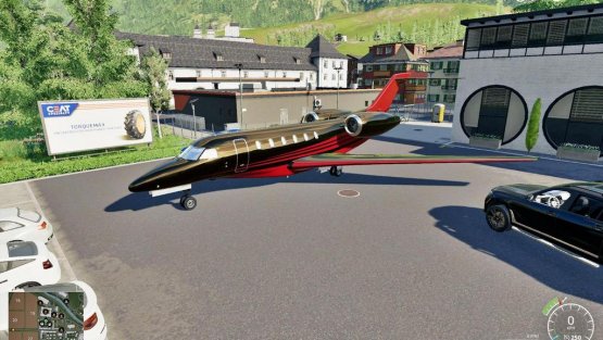 Мод «Learjet 75» для Farming Simulator 2019