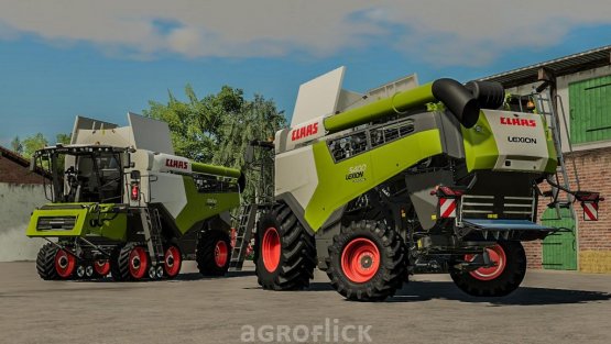 Мод «Claas LEXION 5400 & 5500» для Farming Simulator 2019