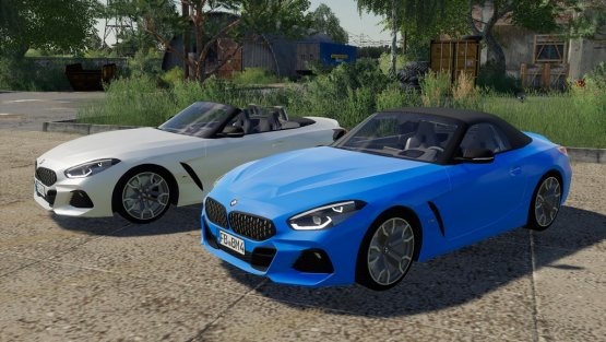 Мод «BMW Z4 M40i Roadster» для Farming Simulator 2019