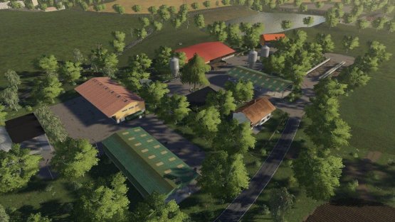 Карта «Losshugelland» для Farming Simulator 2019