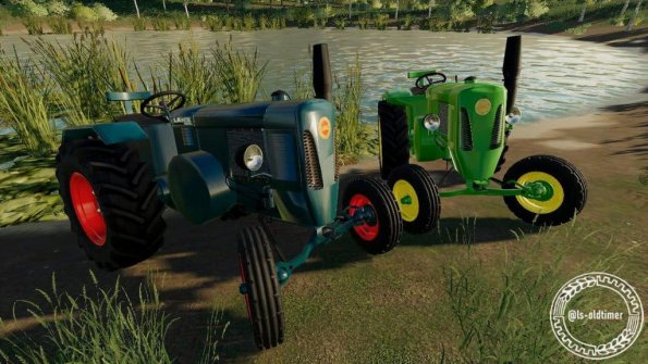 Мод «Lanz D6016» для Farming Simulator 2019
