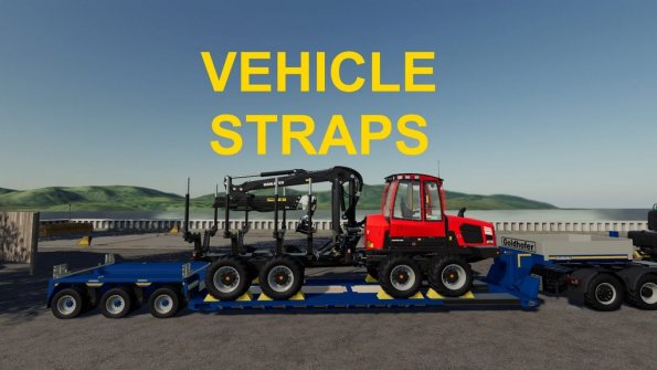 Мод Скрипт «Vehicle Straps» для Farming Simulator 2019