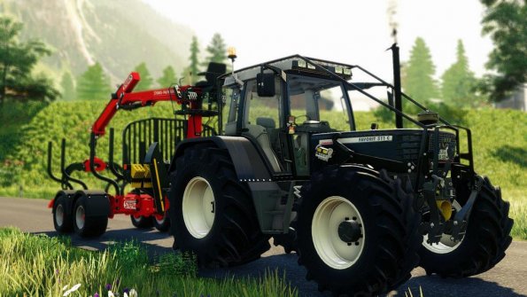 Мод «Fendt Favorit 500 C Pack» для Farming Simulator 2019