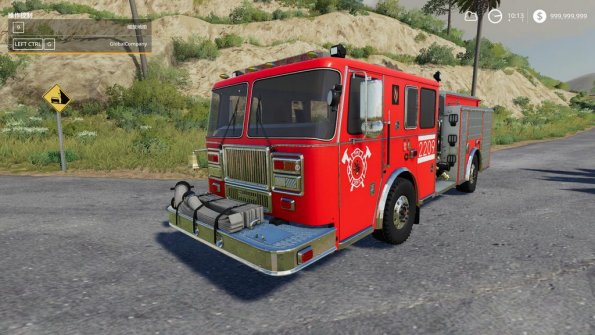Мод «Seagraves Fire engine» для Farming Simulator 2019
