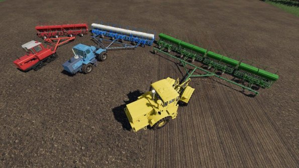 Мод «СЗП 3.6 Пак Сцепок» для Farming Simulator 2019