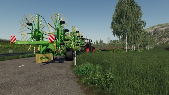 Мод «Krone Swadro 2000» для Farming Simulator 2019