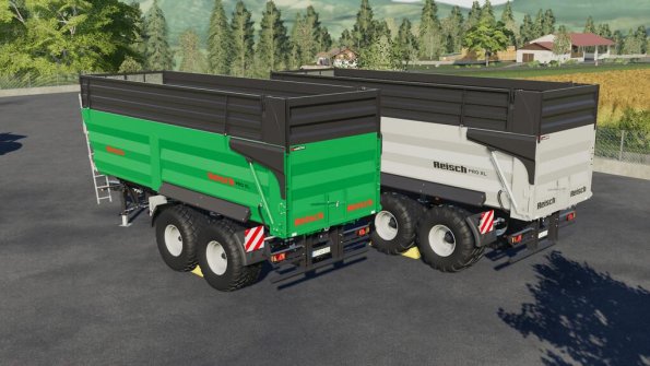 Мод «Reisch RTWK 200 AS 700» для Farming Simulator 2019