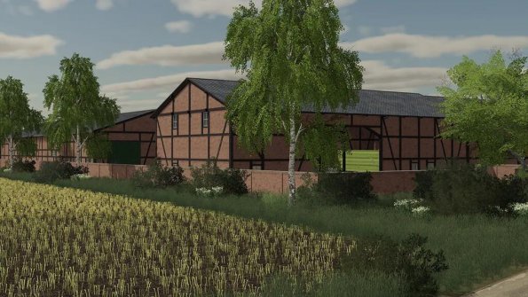 Мод «Half-timbered Building Set» для Farming Simulator 2019