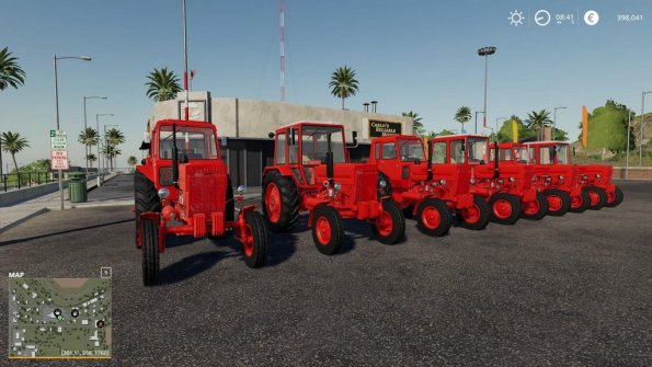 Мод «Belarus 2WD Pack» для Farming Simulator 2019