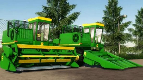 Мод «John Deere 4400 Combine Pack» для Farming Simulator 2019