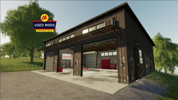 Мод «Old Auto Shop» для Farming Simulator 2019