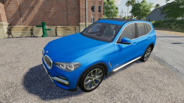 Мод «BMW X3 2018» для Farming Simulator 2019
