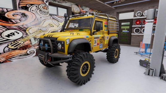 Мод «Land Rover Defender 90» для Farming Simulator 2019