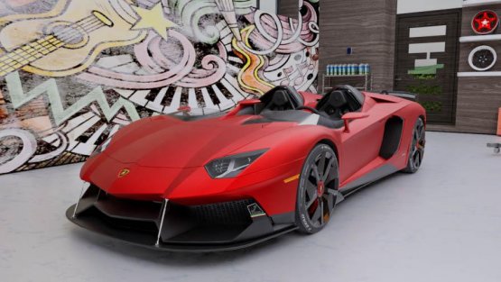 Мод «Lamborghini Aventador» для Farming Simulator 2019
