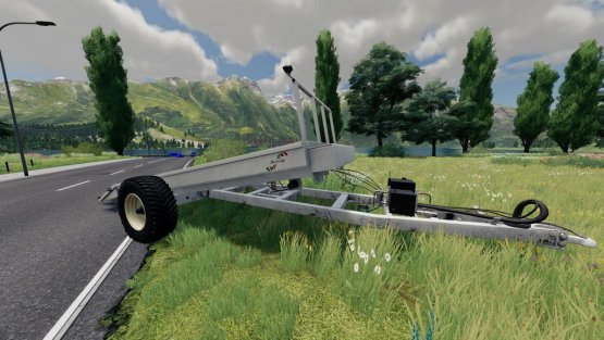 Мод «Low Platform Trailer» для Farming Simulator 2019