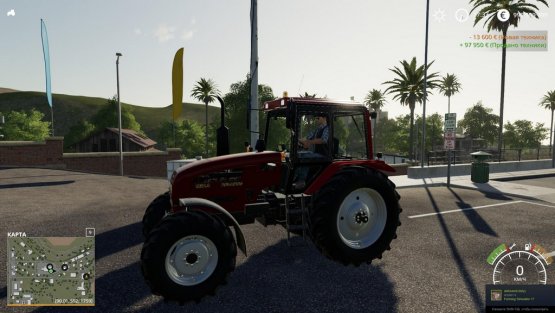 Мод «МТЗ - 1221.4» для Farming Simulator 2019