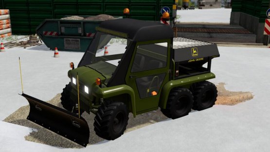 Мод «John Deere Gator Snow Pack» для Farming Simulator 2019