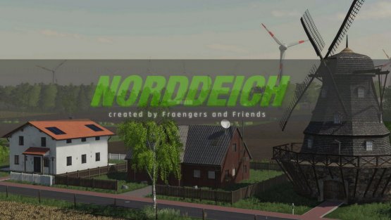 Карта «Norddeich» для Farming Simulator 2019