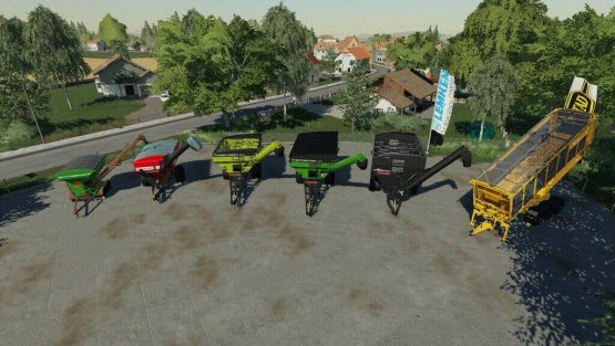 Мод «Uberladewagen Erweiterung» для Farming Simulator 2019