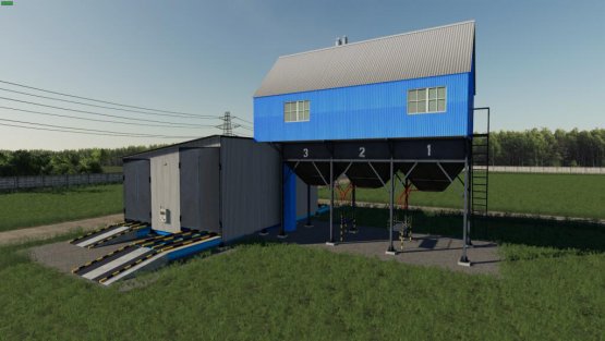 Мод «Grain Silo ZAV» для Farming Simulator 2019