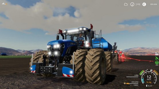 Мод «JCB FasTrac 4000» для Farming Simulator 2019