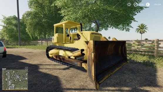Мод «Caterpillar D7» для Farming Simulator 2019