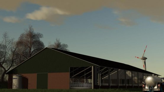 Мод «Cowshed 3+0» для Farming Simulator 2019