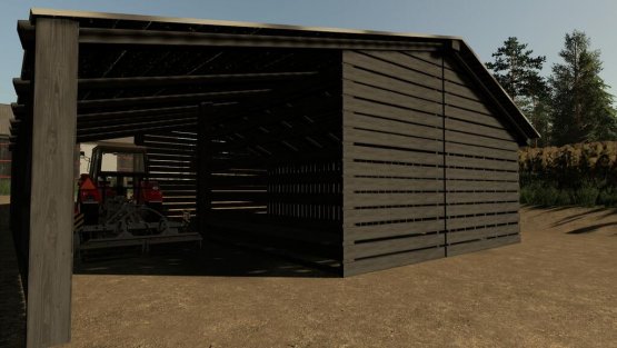 Мод «Wood Old Shed» для Farming Simulator 2019