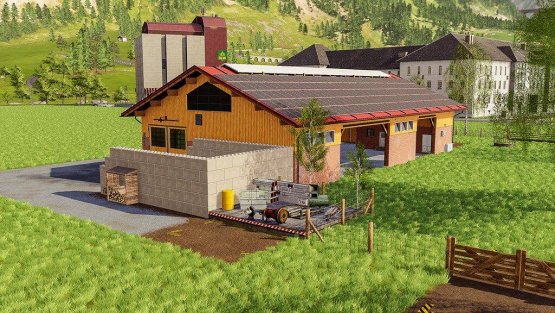 Мод «Big Cow Barn» для Farming Simulator 2019