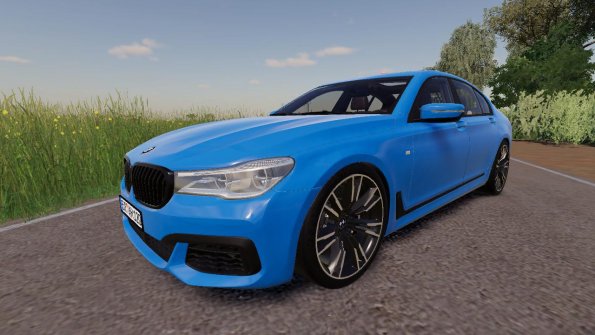Мод «BMW 7 Series Cobra» для Farming Simulator 2019