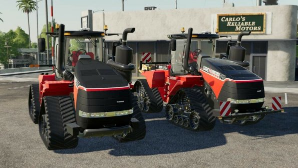 Мод «Case IH Quadtrac Series» для Farming Simulator 2019