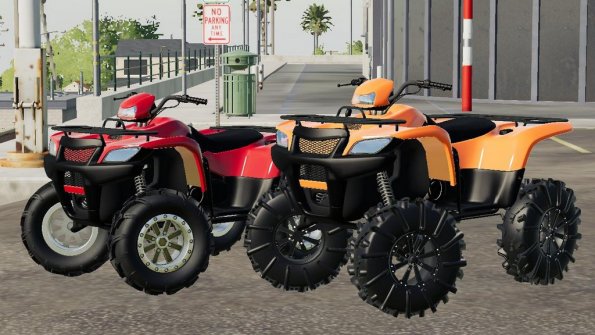 Мод «Honda Rubicon» для Farming Simulator 2019